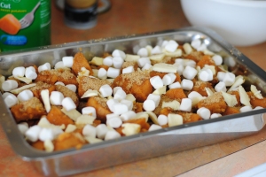 caramelized sweet potatoes