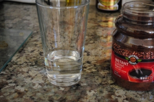 water for iced coffee